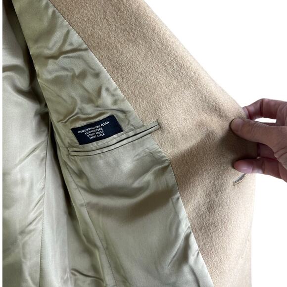 Jos A Bank Blazer Mens 39 Reg Tan Executive Collection 100% Camel Hair NWT - Picture 7 of 10